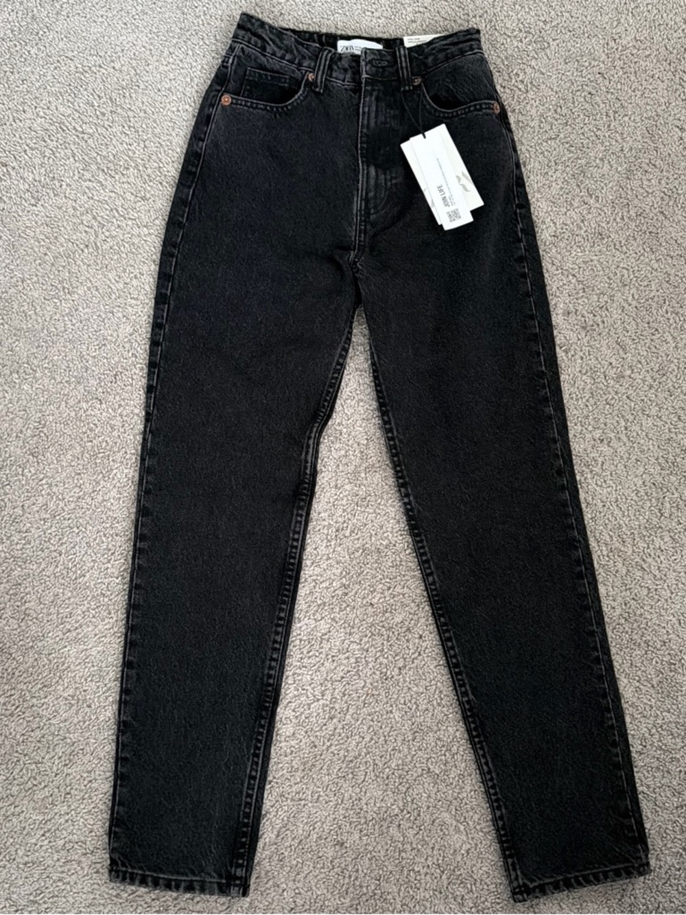 Zara Women's Skinny Black Jeans